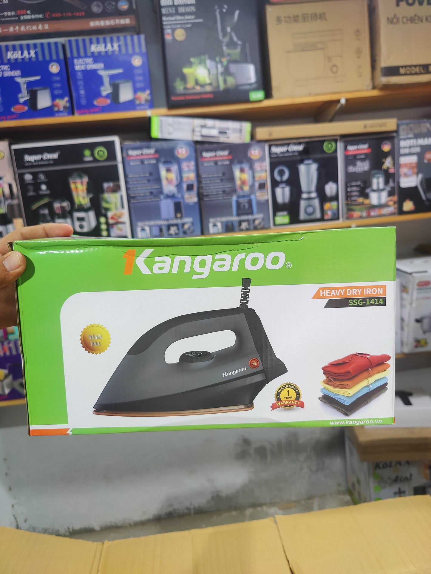 kangaroo Heavy Dry Iron