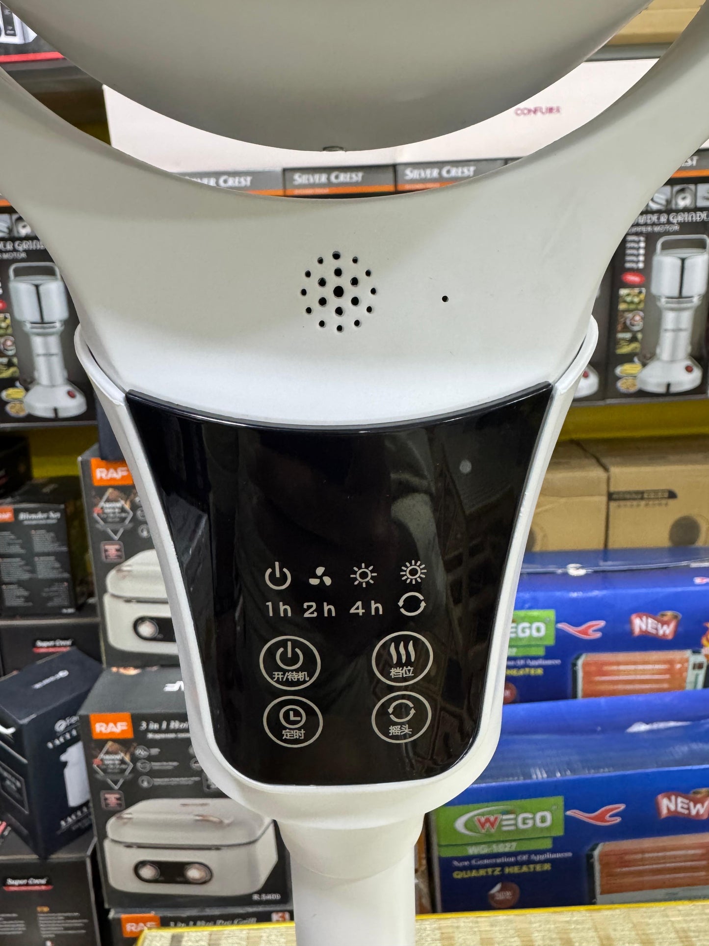 Lot Imported Digital Ceramic Stand Fan Heater