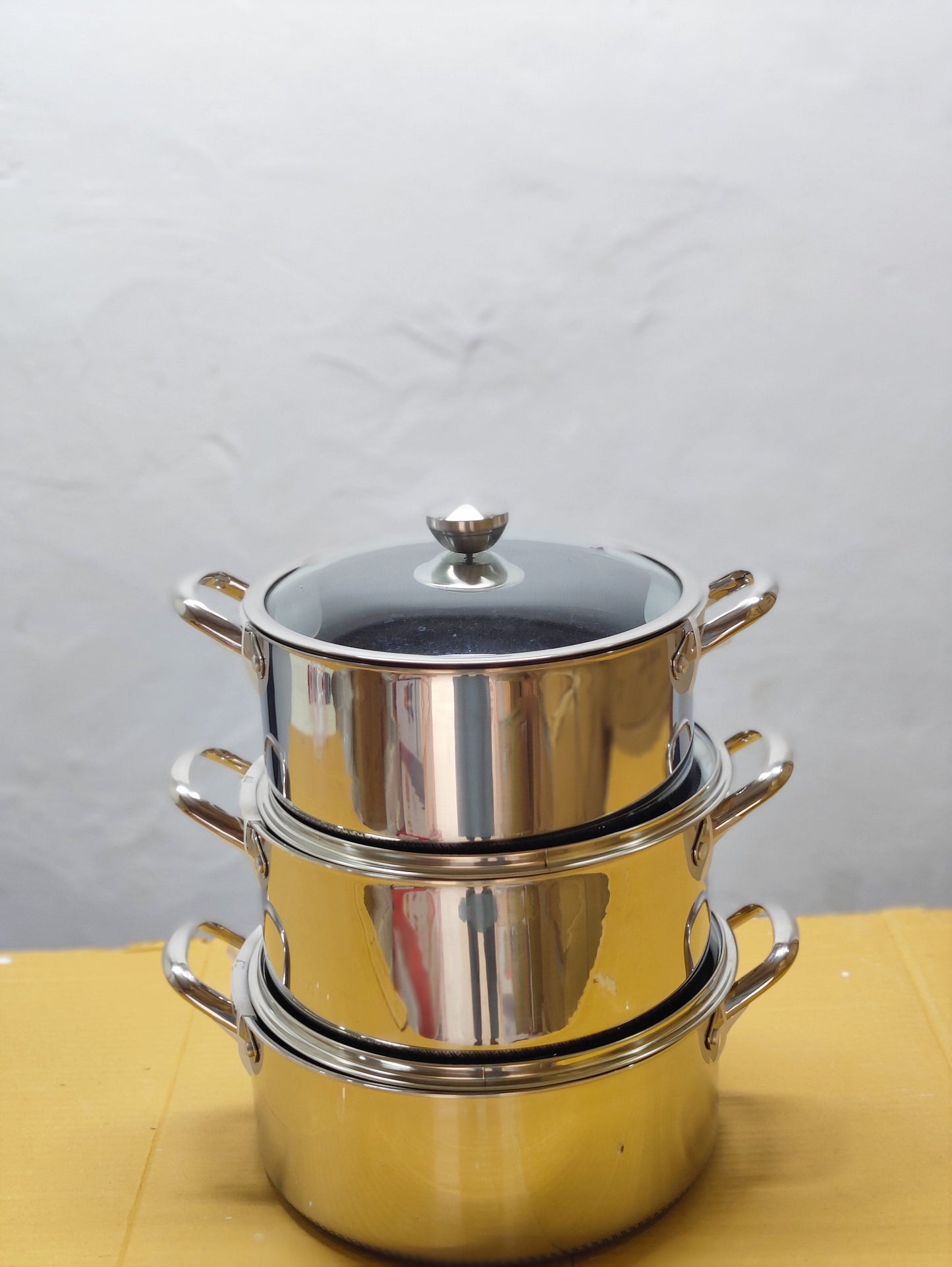 Imported Honey Comb Deep Open Cookware Set
