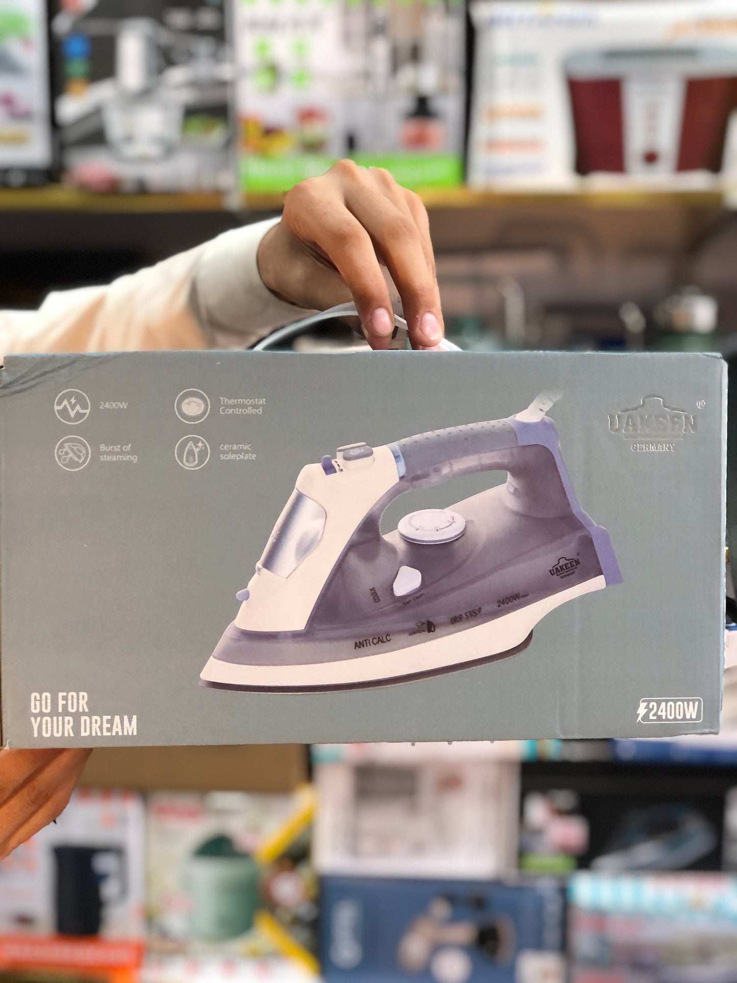 Uakeen Steam Iron ZL-817