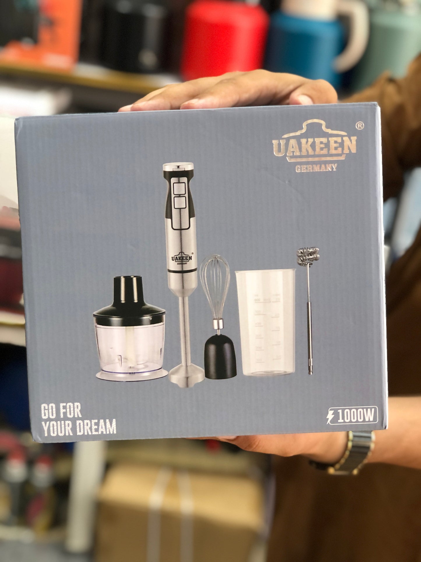 Uakeen 5 in 1 Hand Blender Zl-519