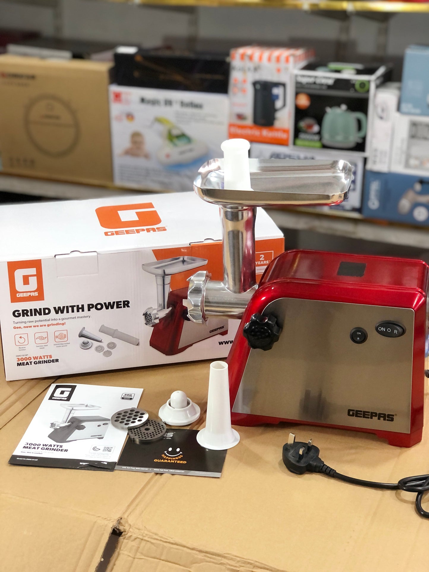 Geepas Meat grinder Gmg-1910