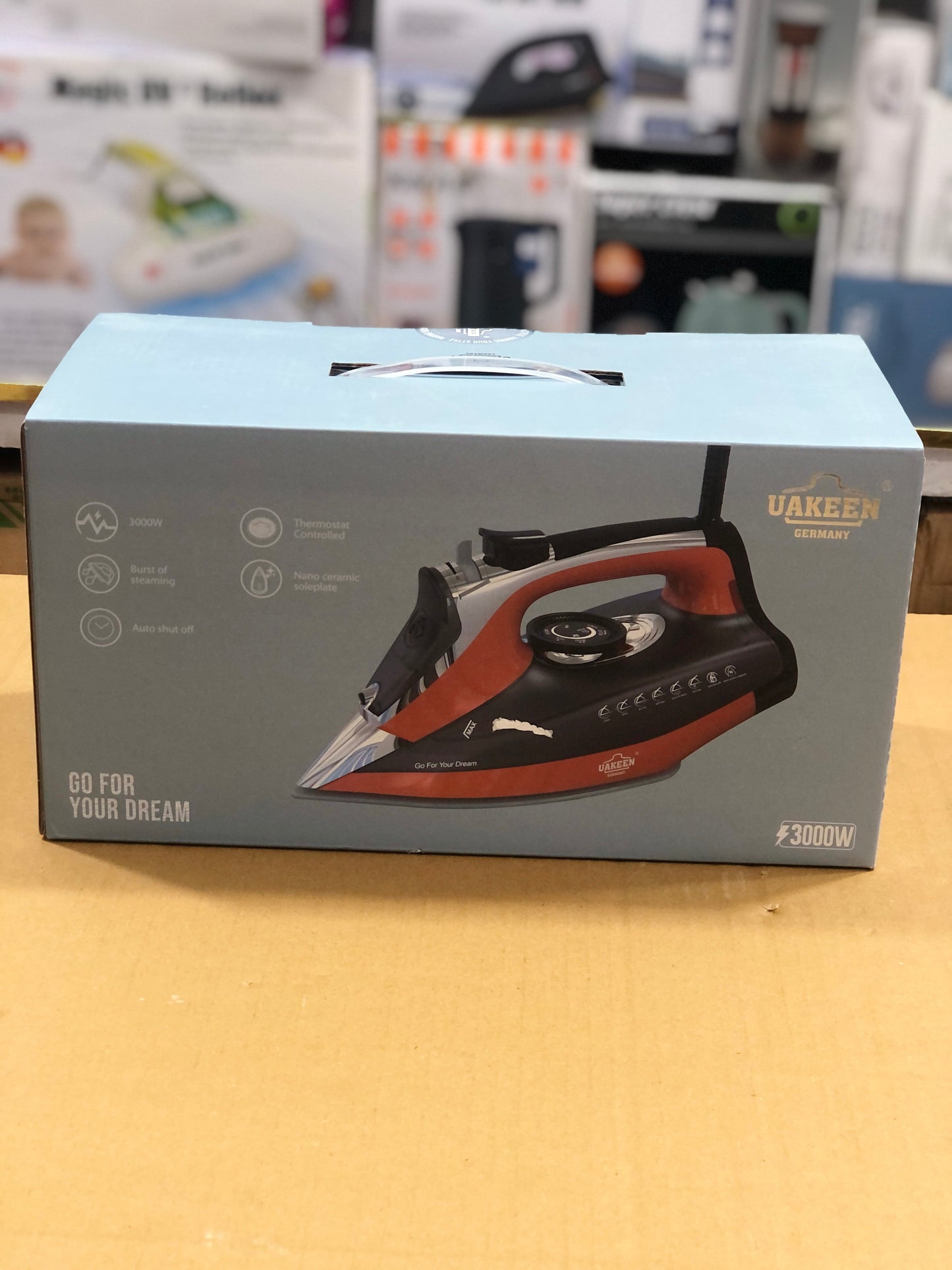 Uakeen Steam Iron ZL-812B