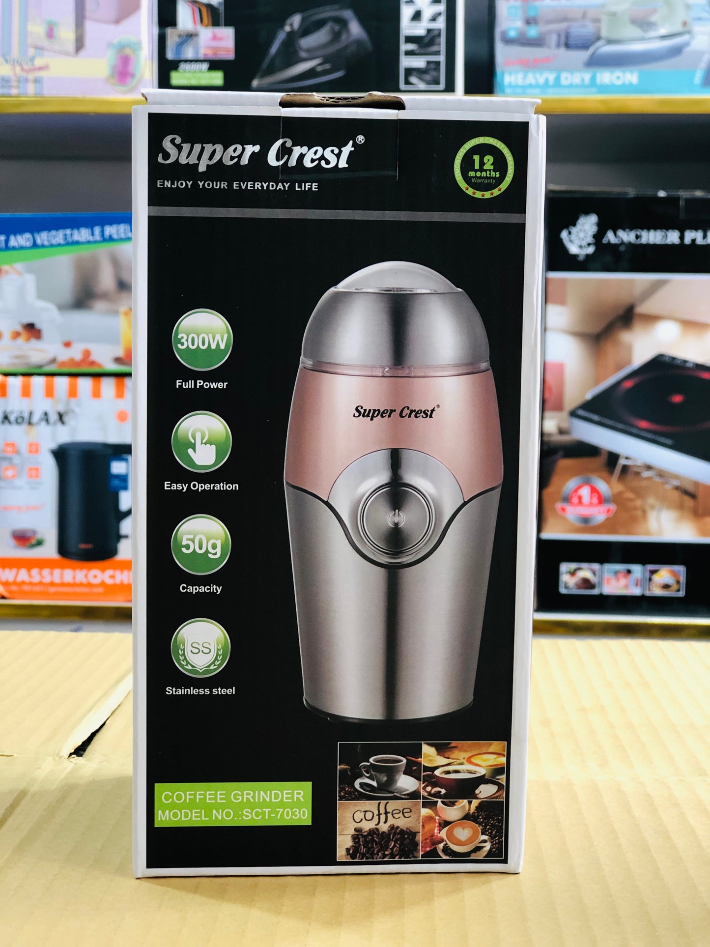 Super Crest Spice Grinder 50G