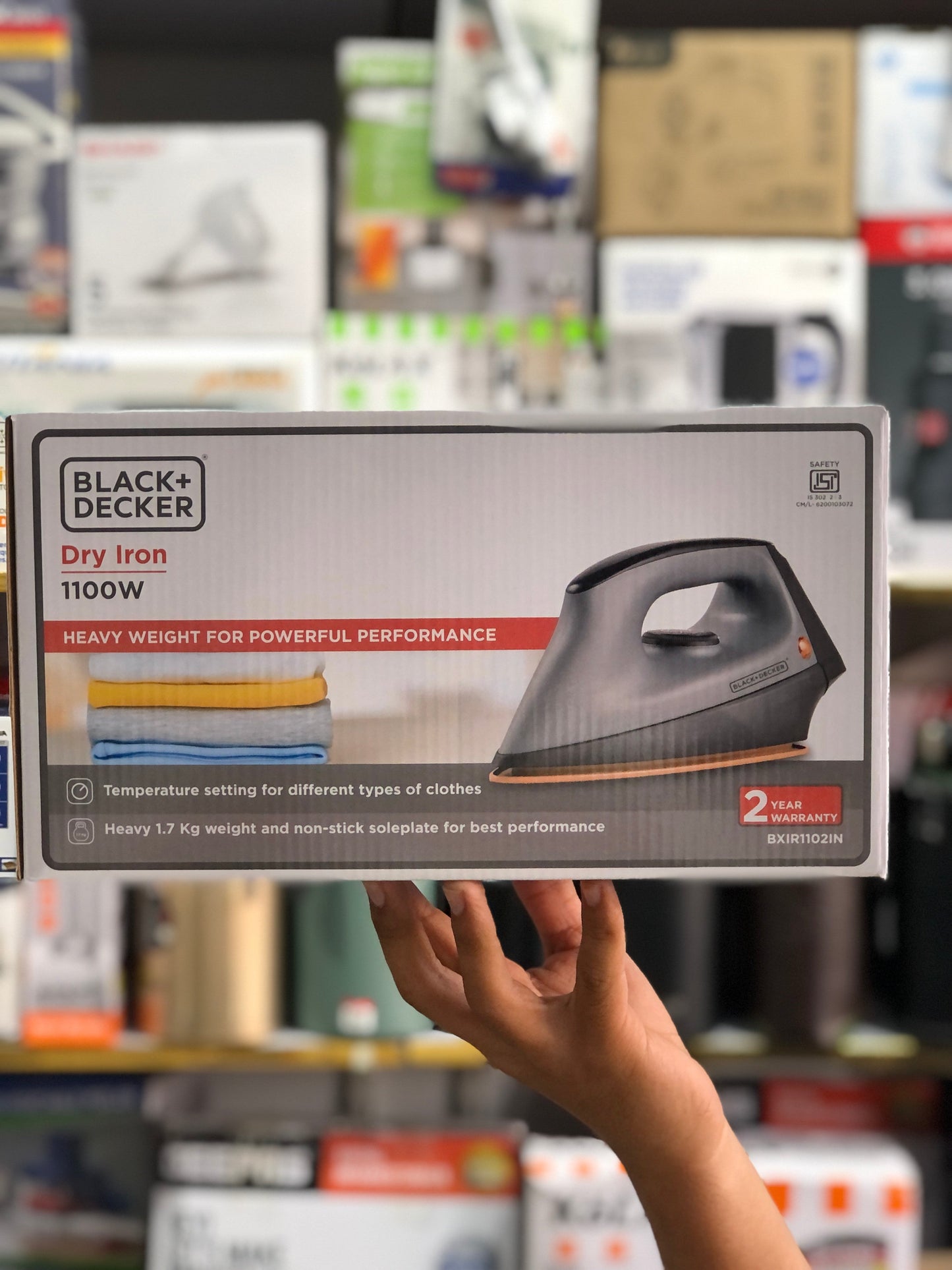 Imported BLACK + DECKER Dry Iron