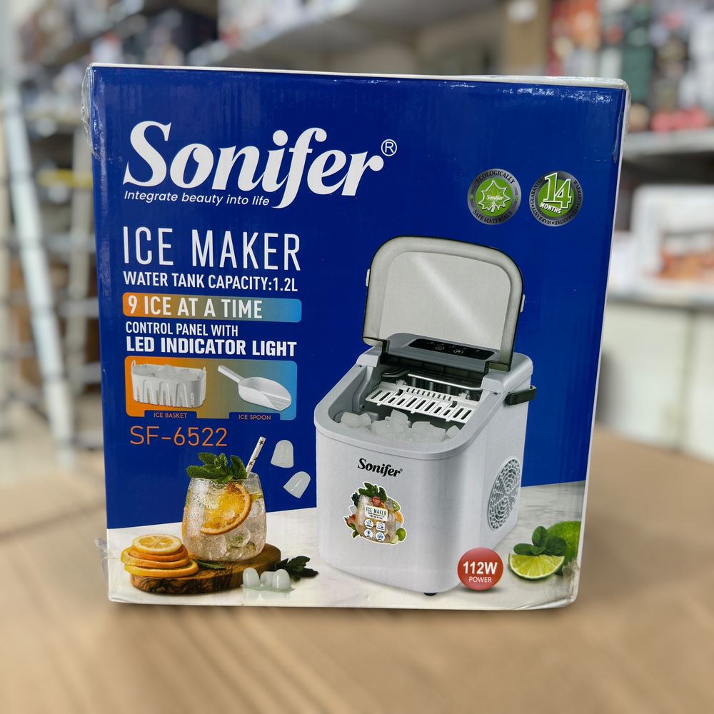 Imported Sonifer 1.2L Ice Maker SF-6522