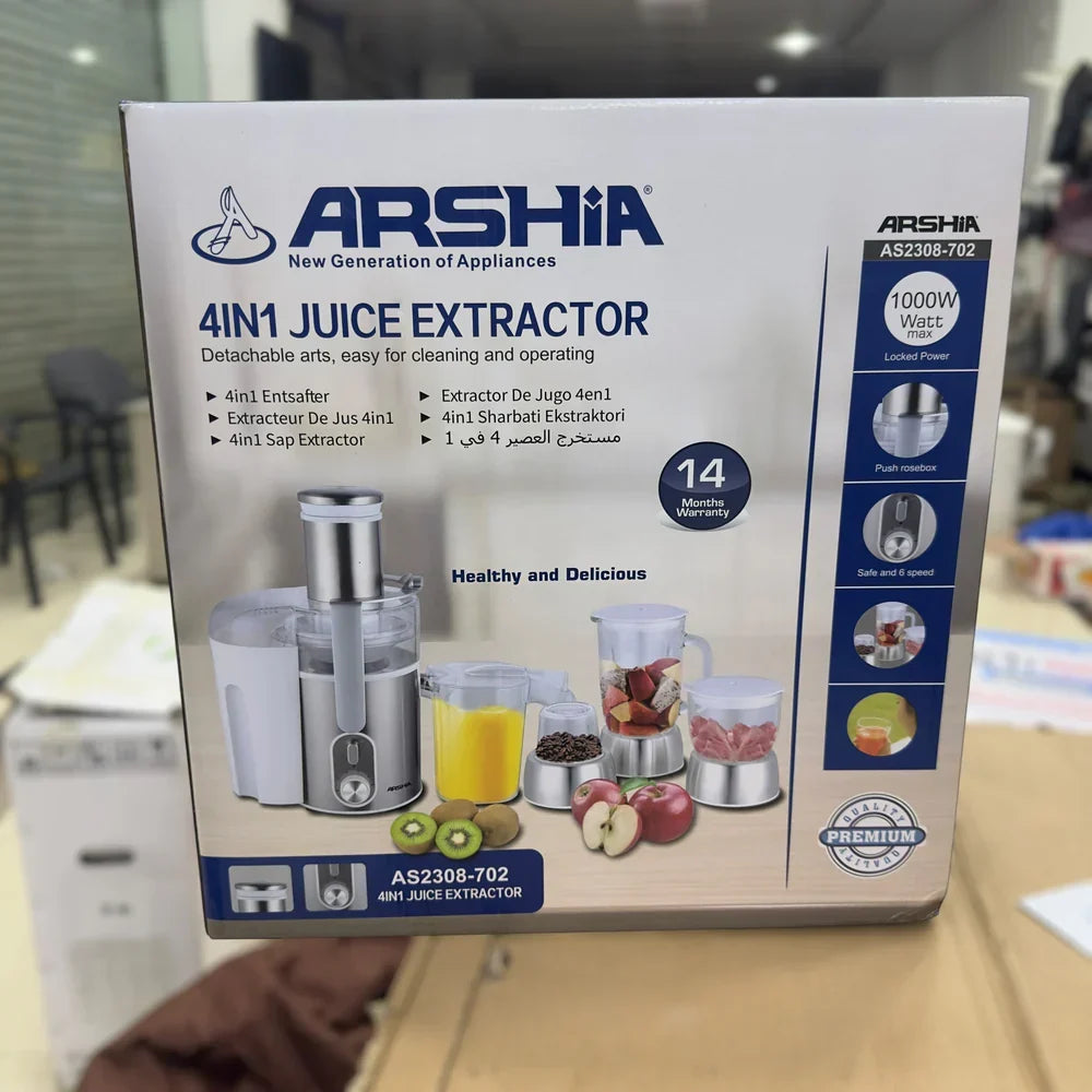 Arshia 4 in 1 Food Factory Set AS2308-702