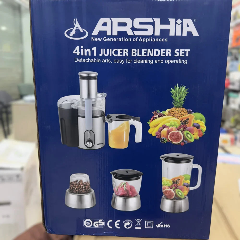 Arshia 4 in 1 Food Factory Set AS2308-702