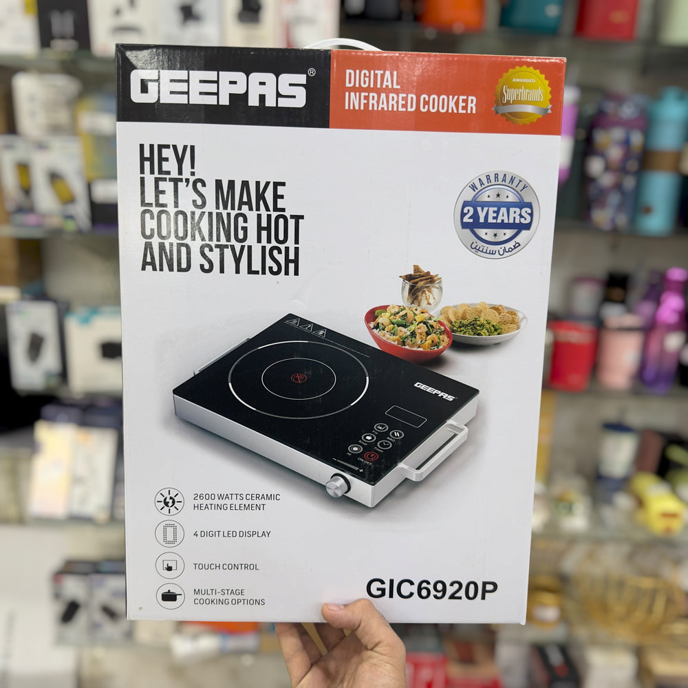 Geepas Digital Infrared Universal Hot Plate 6920