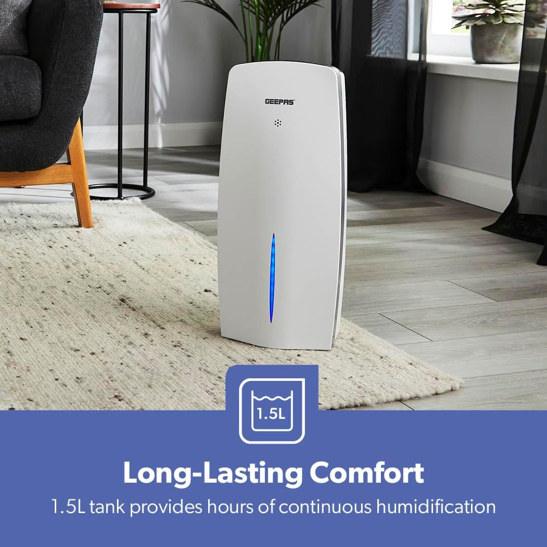 Geepas GAP63073 Digital Air Purifier & Humidifier