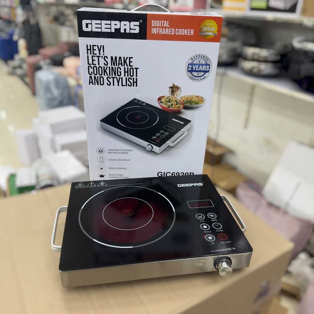 Geepas Digital Infrared Universal Hot Plate 6920