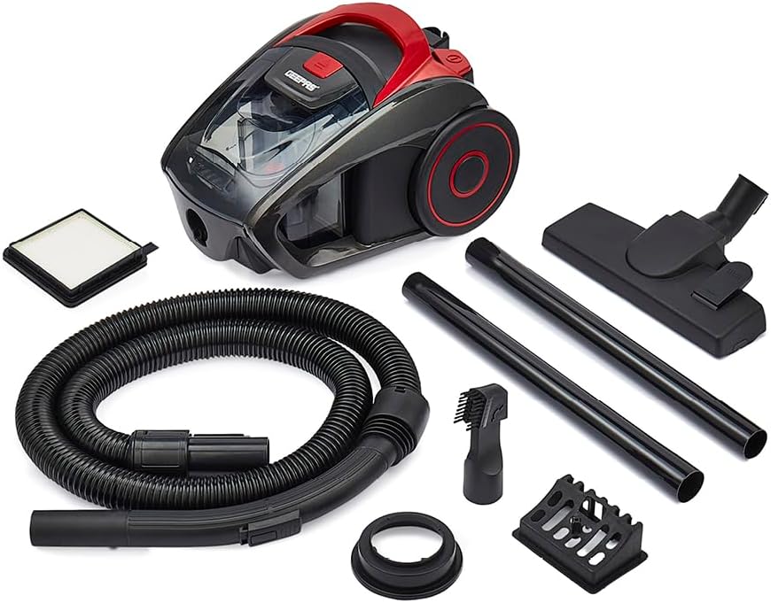 GEEPAS Bagless Cylinder Vacuum Cleaner GVC19035