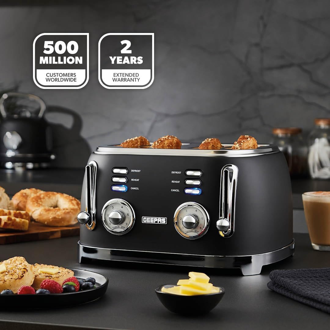 Geepas 4-Slice Toaster GBT36564