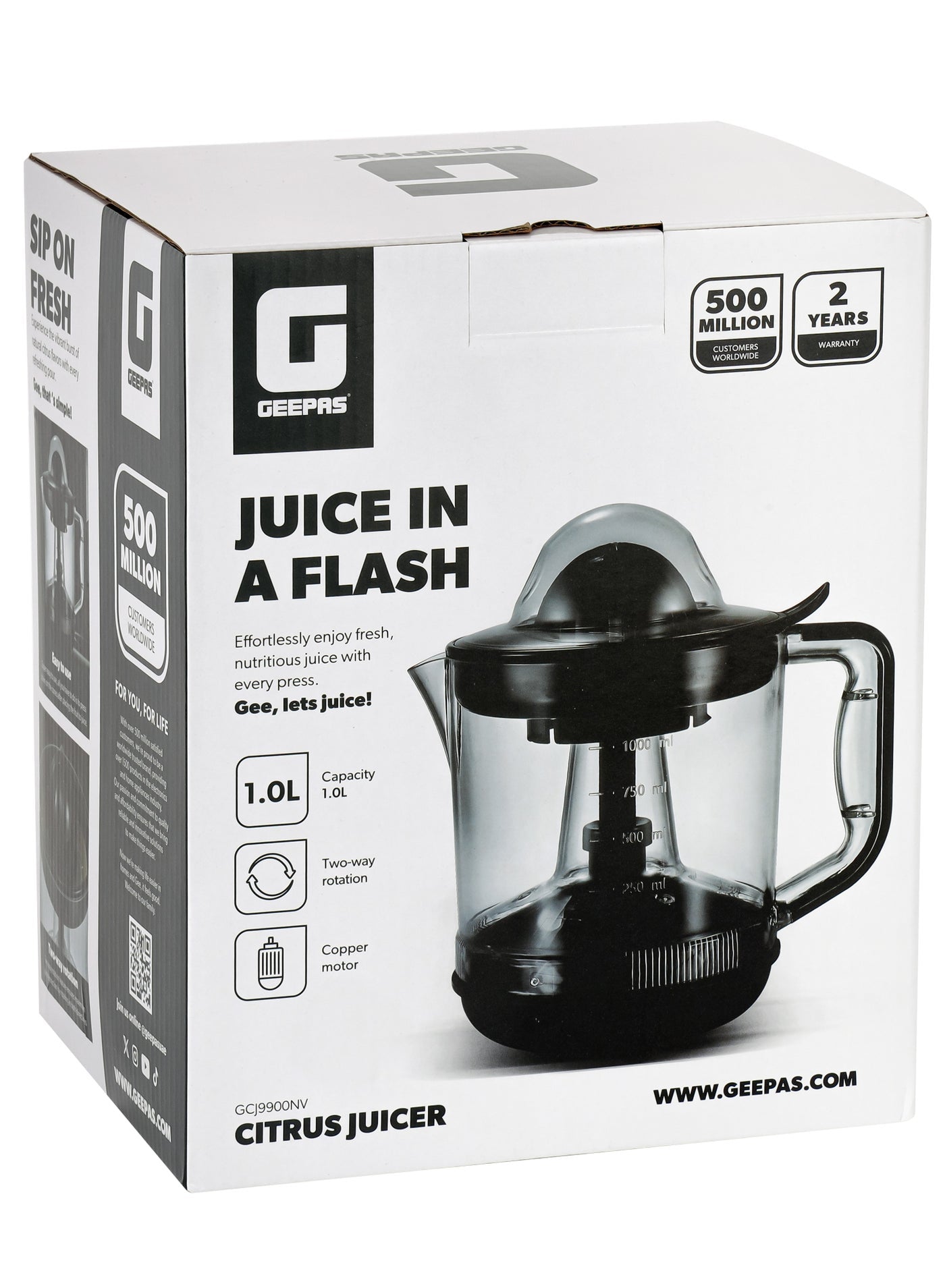 Geepas Electric Citrus Juicer GC9900NV