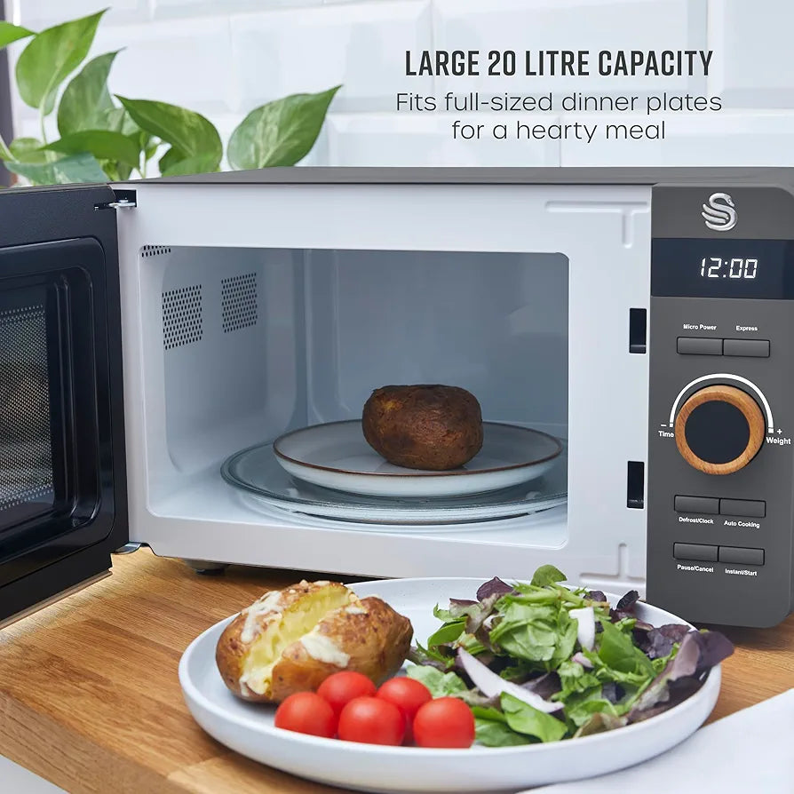 Swan Nordic Digital Microwave 20 Liter Capacity