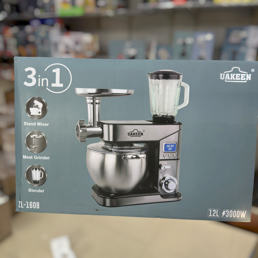 Uakeen 12L Multifunctional Stand Mixer ZL-1608