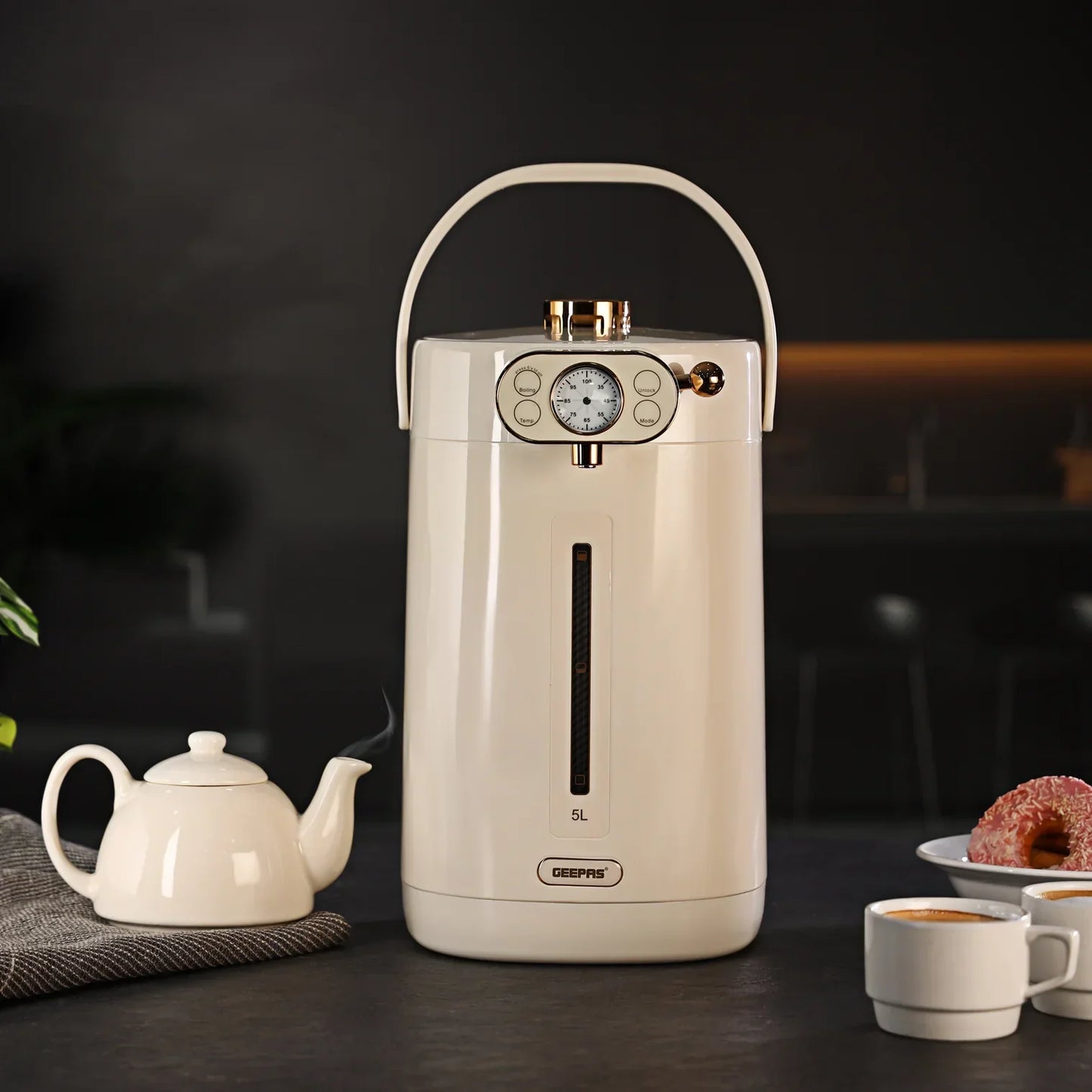 Geepas 5 Liter Electric Thermo Pot- GEV27026