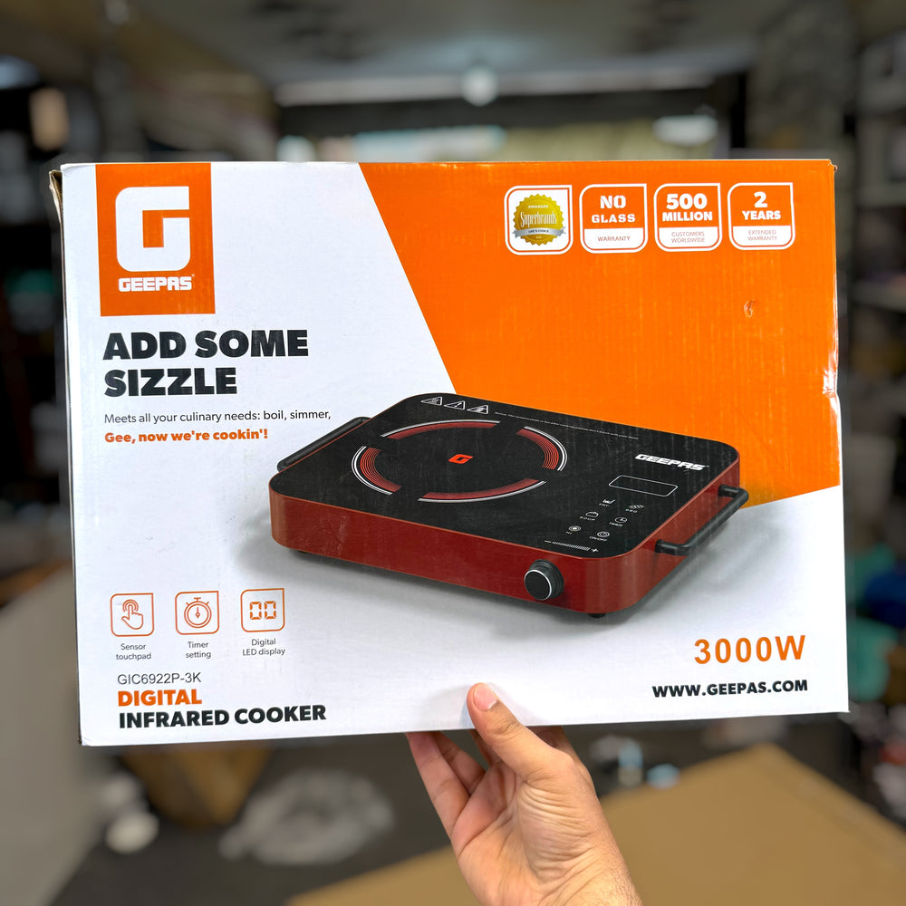 Geepas Digital Infrared Stove GIC6922P-3K