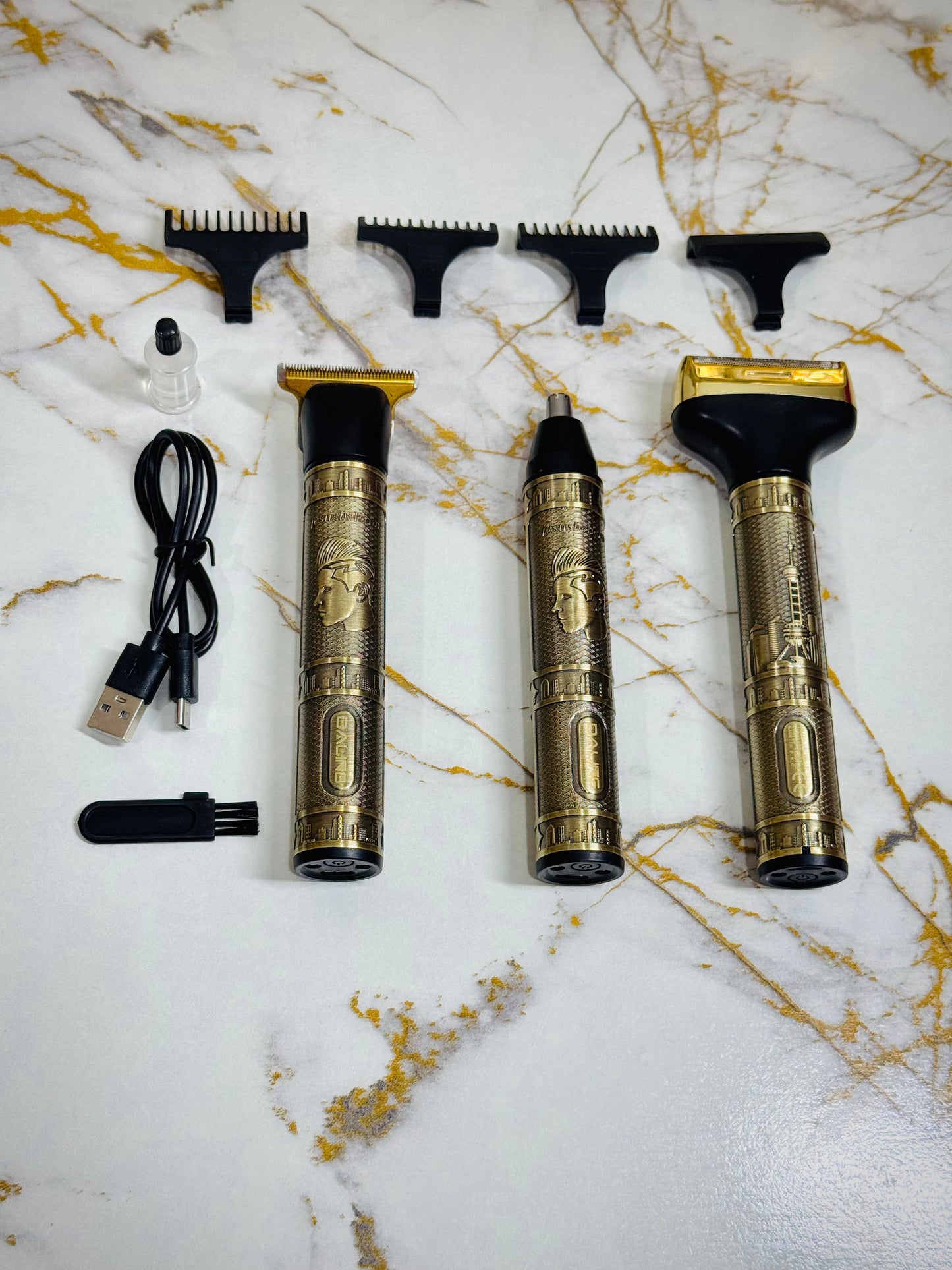 Daling  3-in-1 Grooming Kit – Rechargeable Clipper + Trimmer| Mk hardware