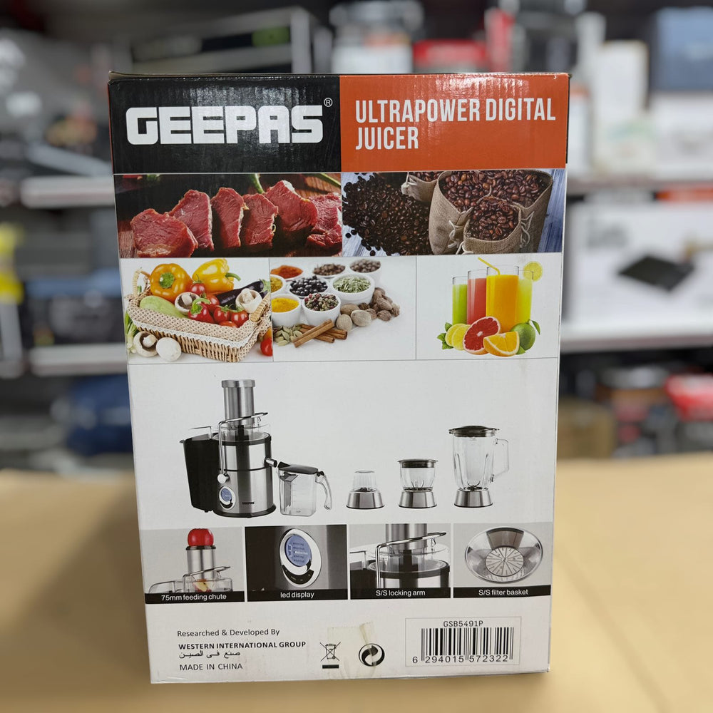 Geepas Digital Ultrapower 4 in 1 Food Factory 5491