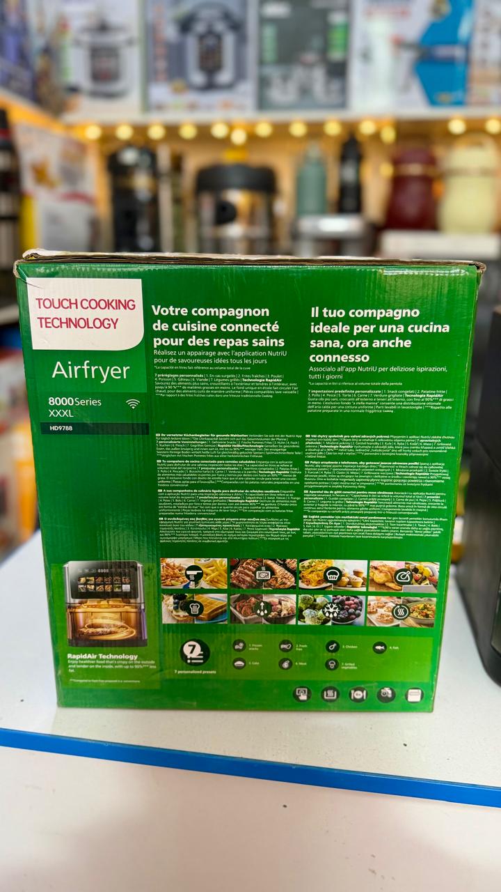 Philips Air Fryer Digital 12.5 Litres Dual Elements