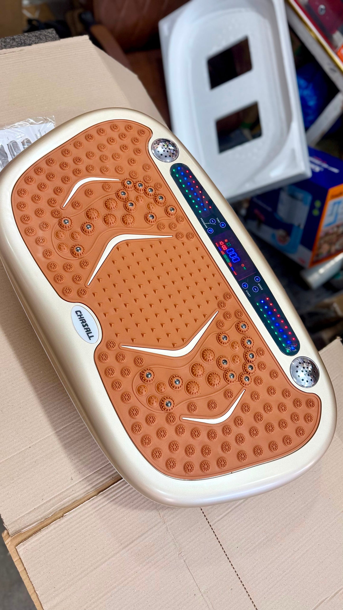 Imported Chasall Whole Body Vibration Plate Exercise Machine