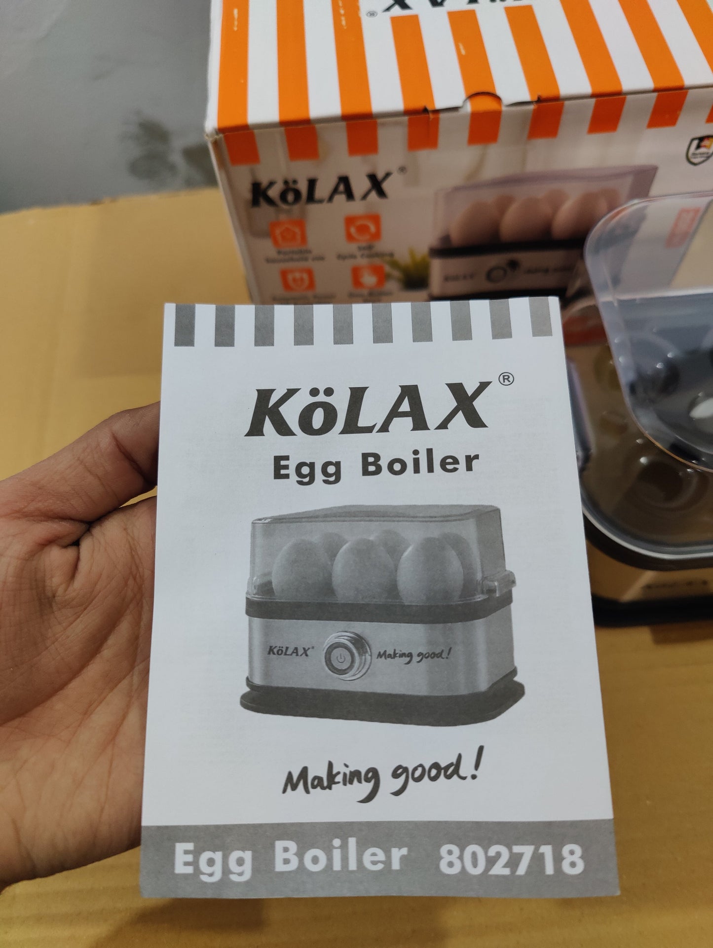 Imported Kolax Egg Boiler