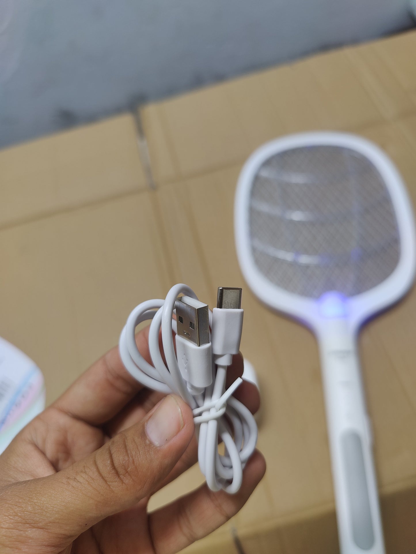 Dual Use Electric Mosquito Swatter H-825