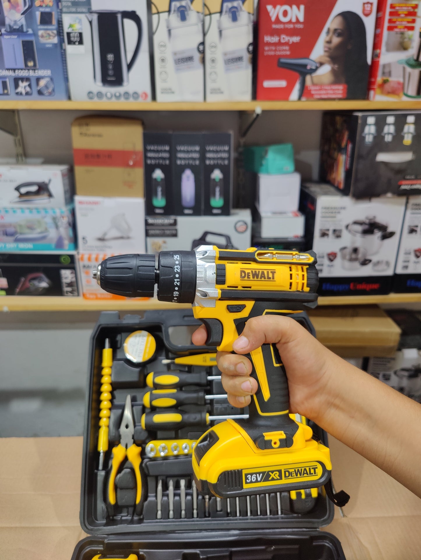 Dewalt 36v Drill Machine Set