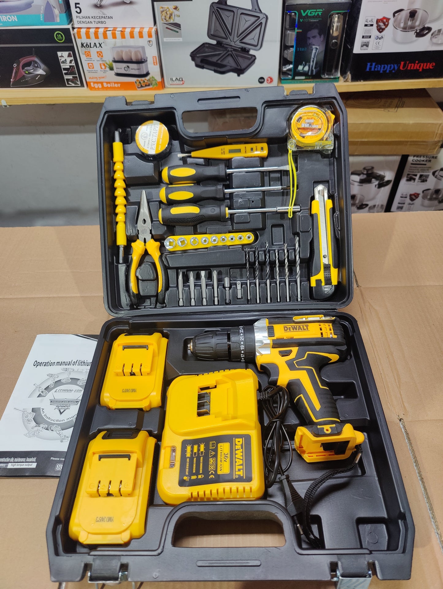 Dewalt 36v Drill Machine Set