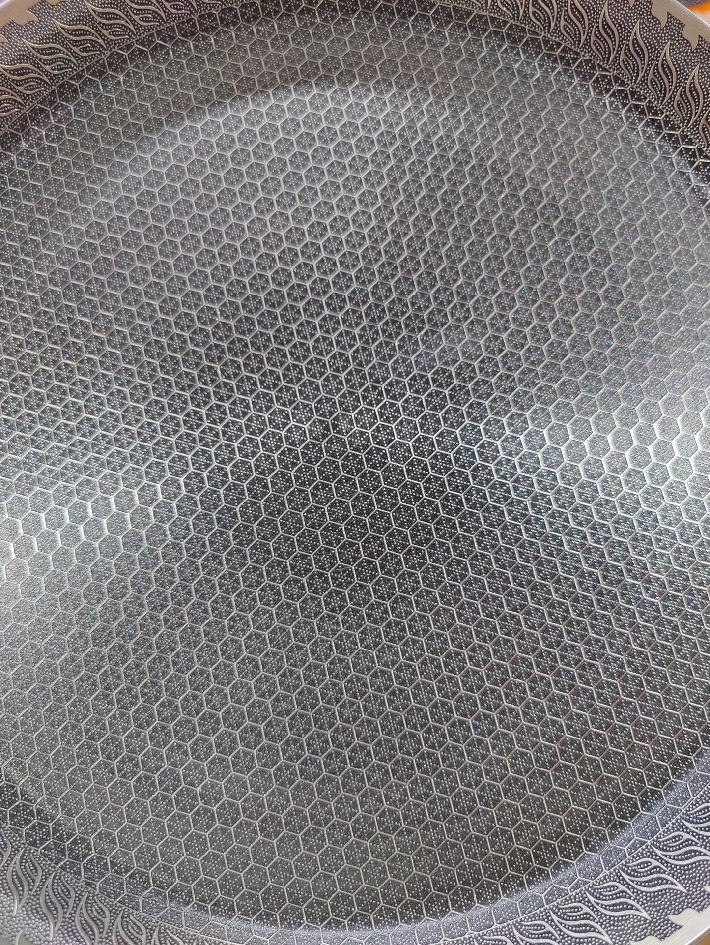 Laser Crafted Nonstick Honeycomb Tawa