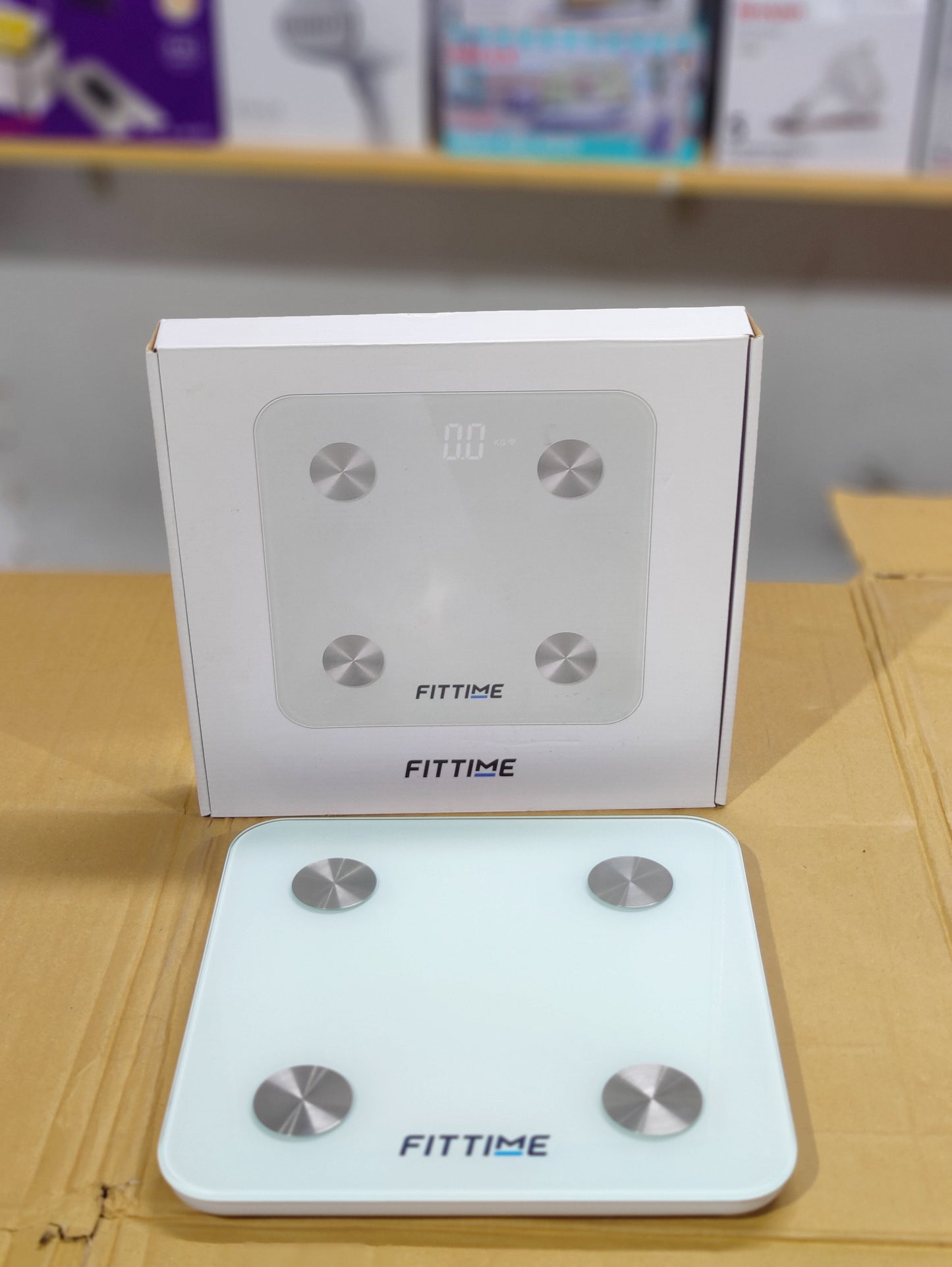 Fit Time Digital Bathroom Weight Scale