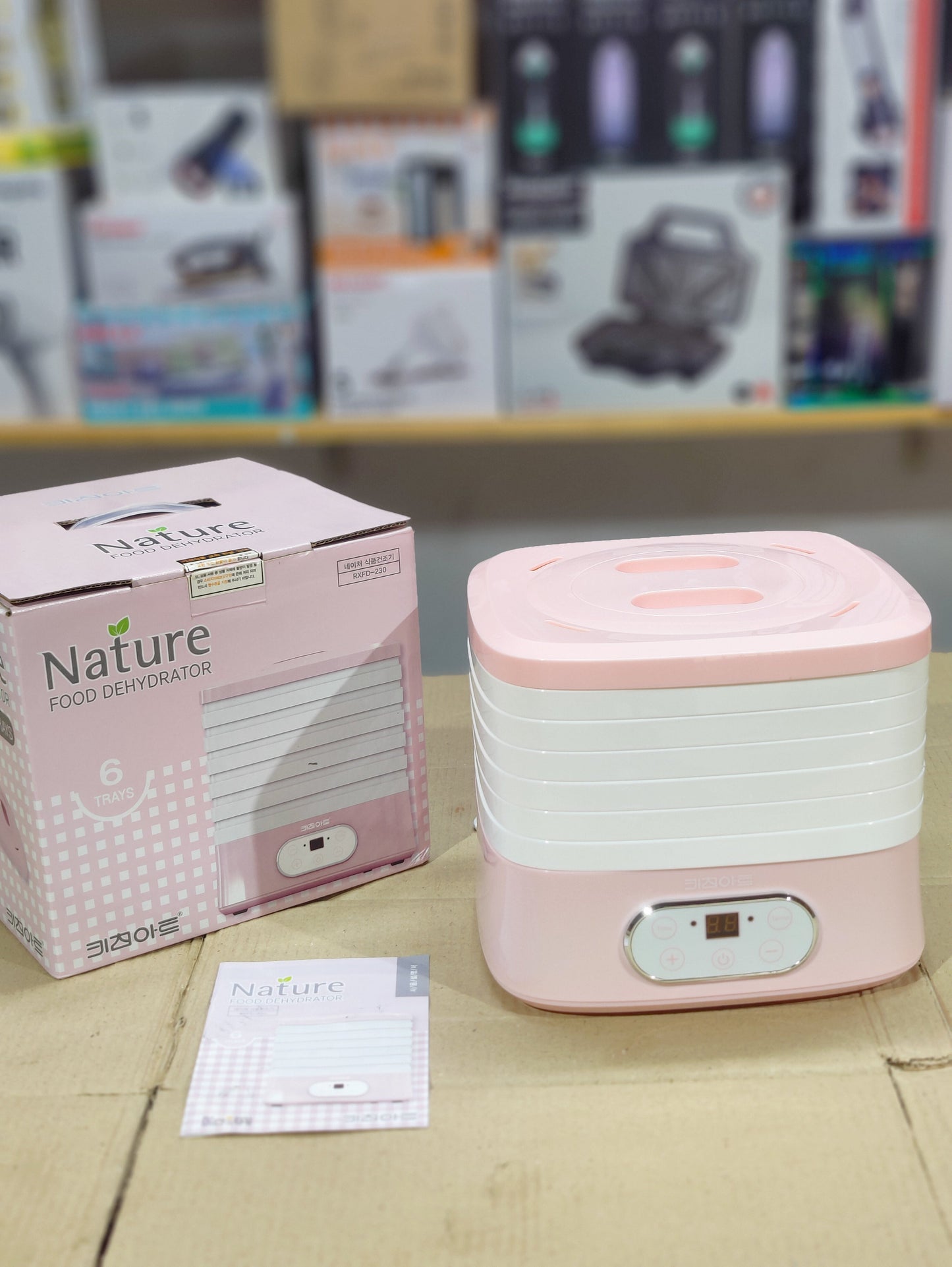 Imported Nature 6 Trays Food Dehydrator with Timer