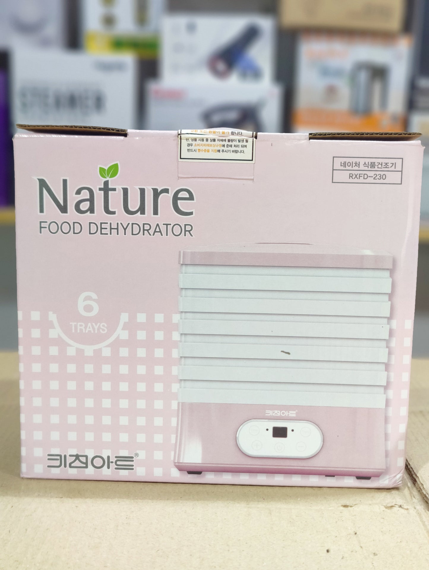 Imported Nature 6 Trays Food Dehydrator with Timer
