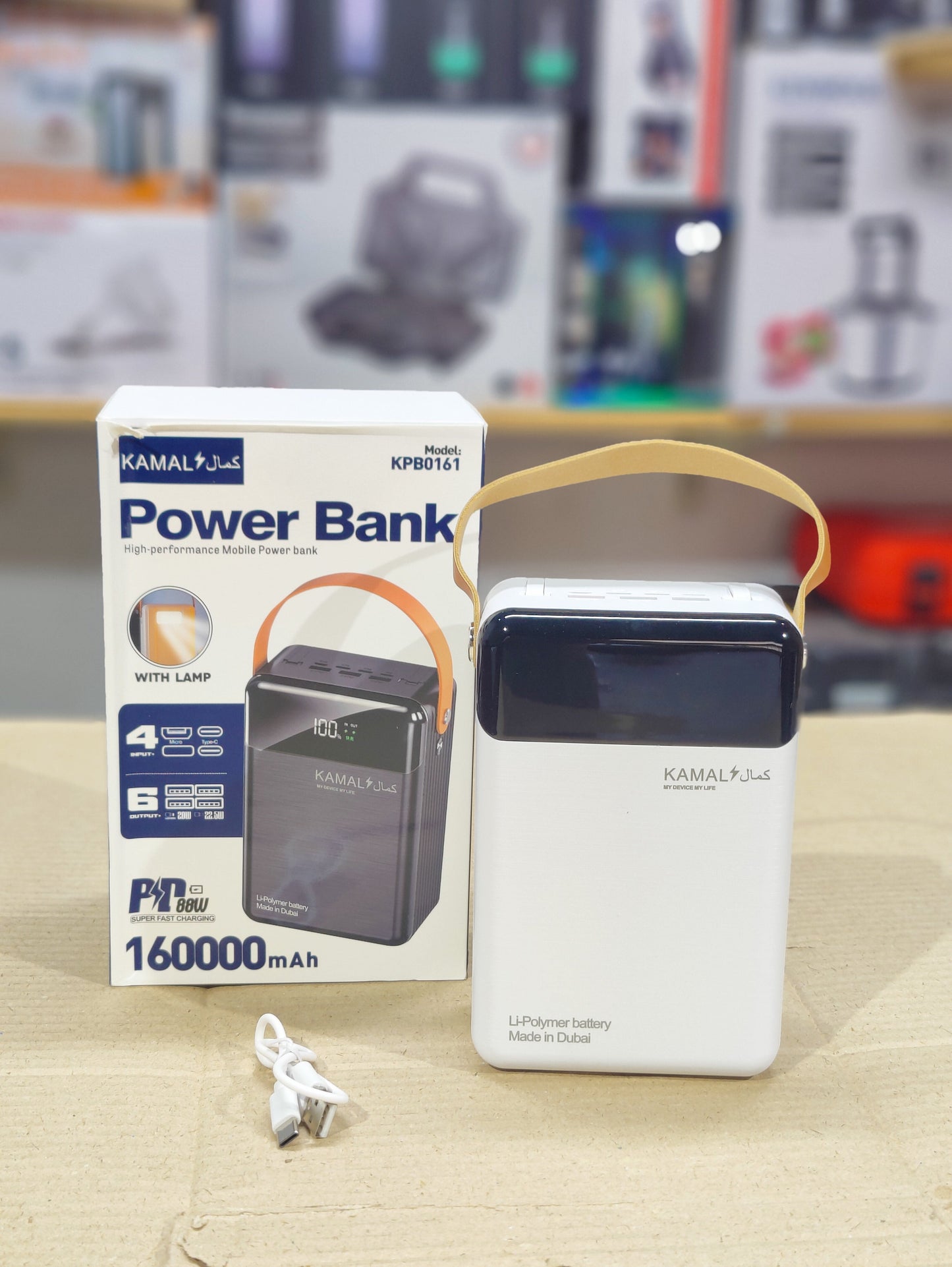 Kamal 160000 mAh Fast Charging Power Bank