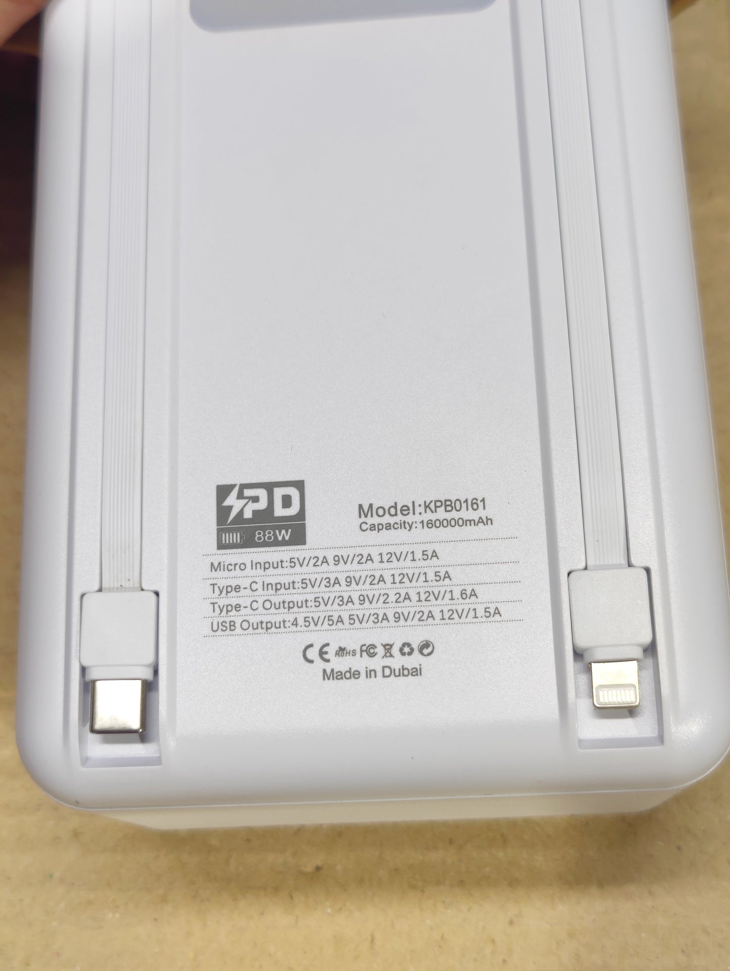 Kamal 160000 mAh Fast Charging Power Bank