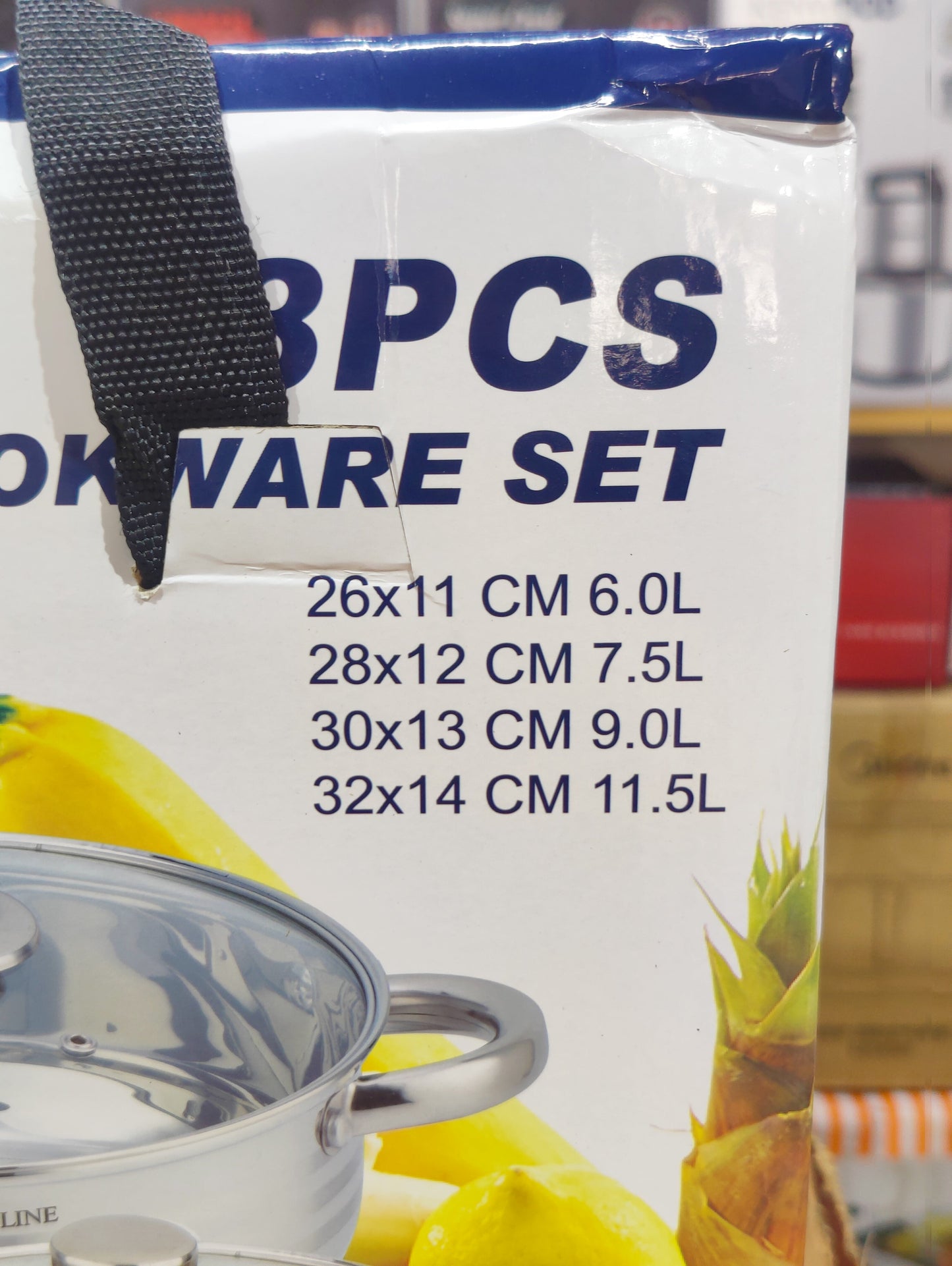 Imported BERGHOME 4 Piece Cookware Set