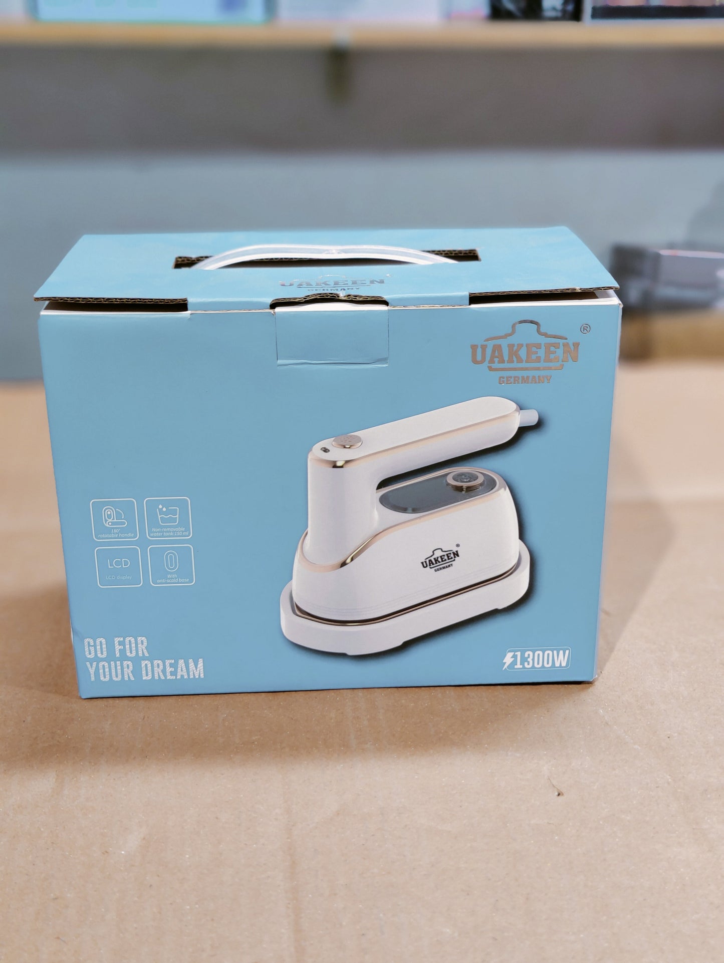 Uakeen Folding Travel Steam Iron ZL-212