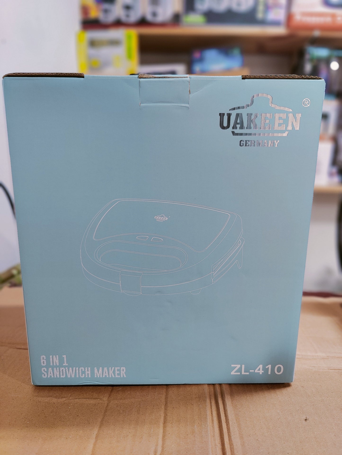 Uakeen 6-in-1 Sandwich Maker ZL-410