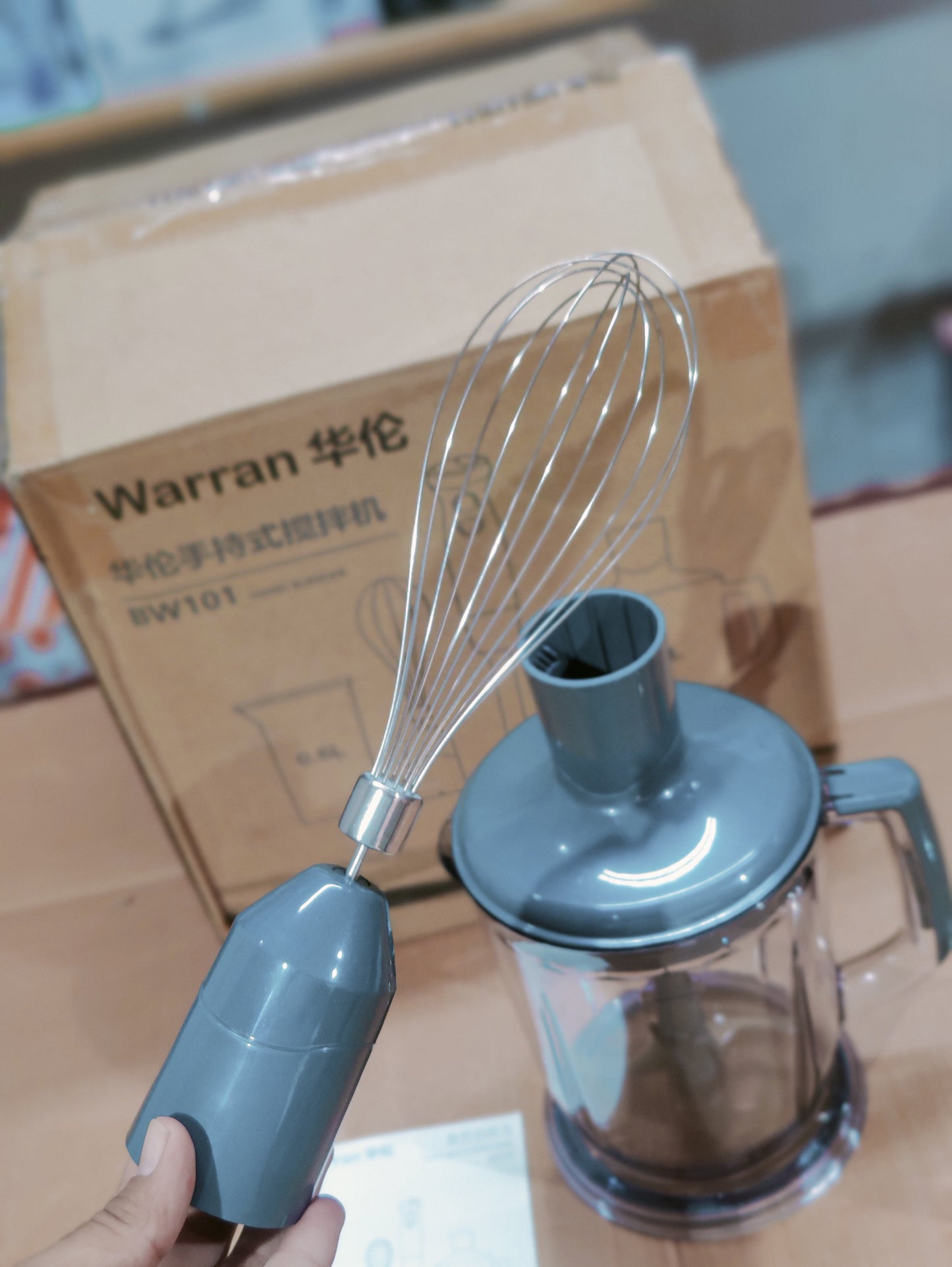 Warran 4 in 1 Hand Blender Set