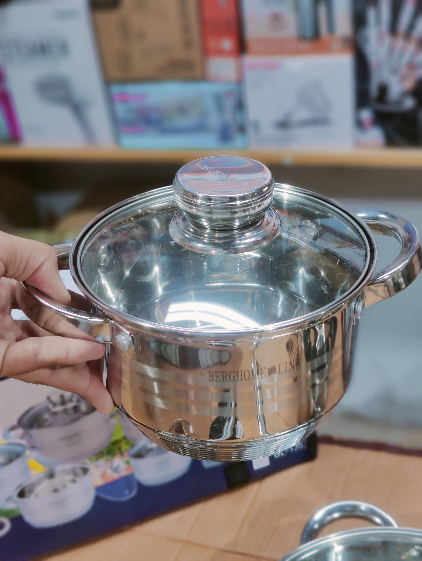 Berghome line 16 Piece Complete Cookware Set