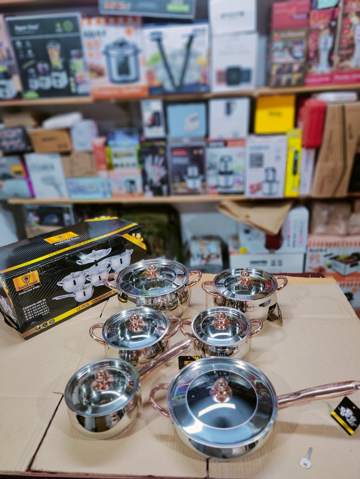 Imported kaisa Villa 12 Piece Cookware Set