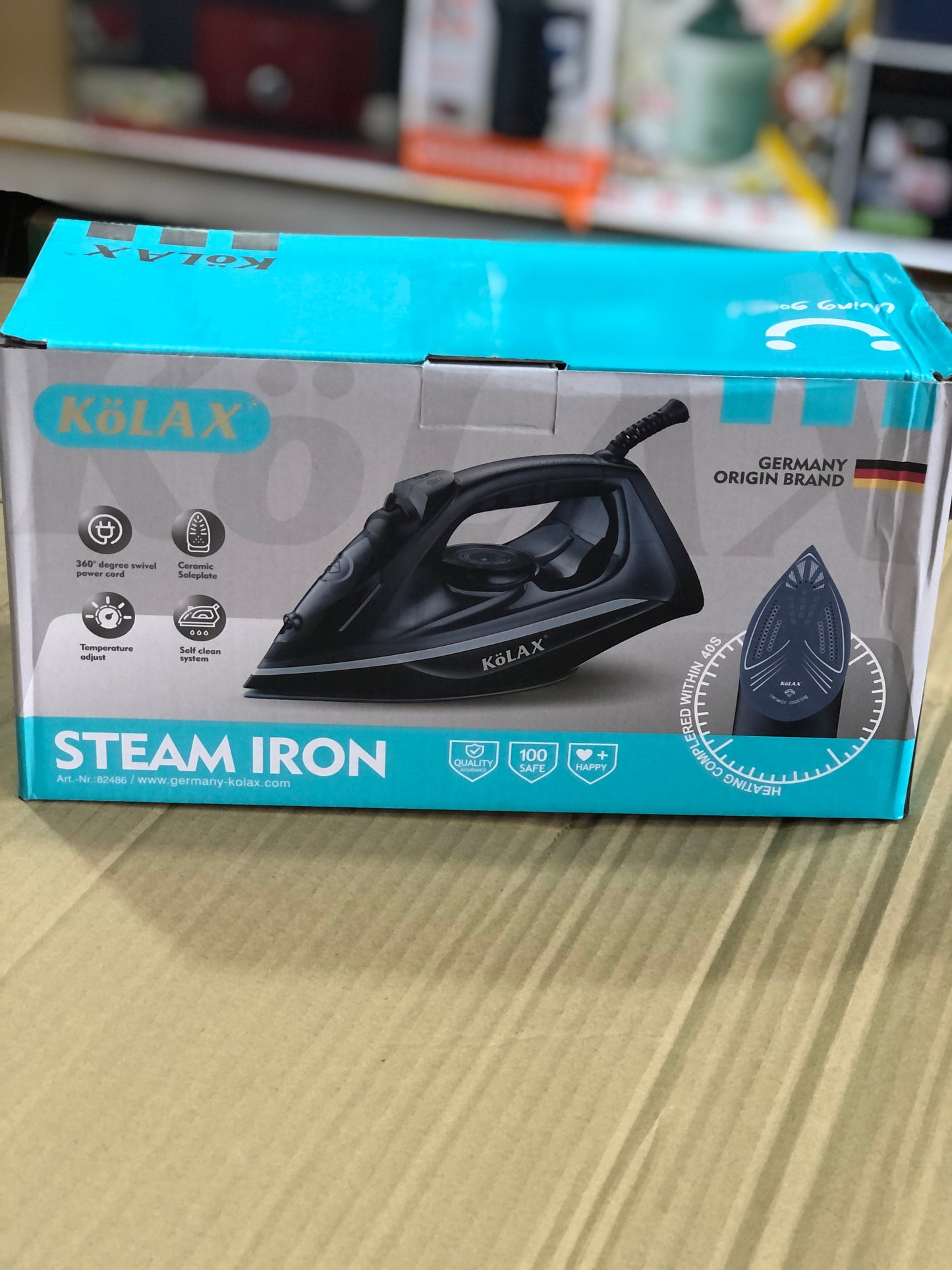 Imported Kolax Steam Iron