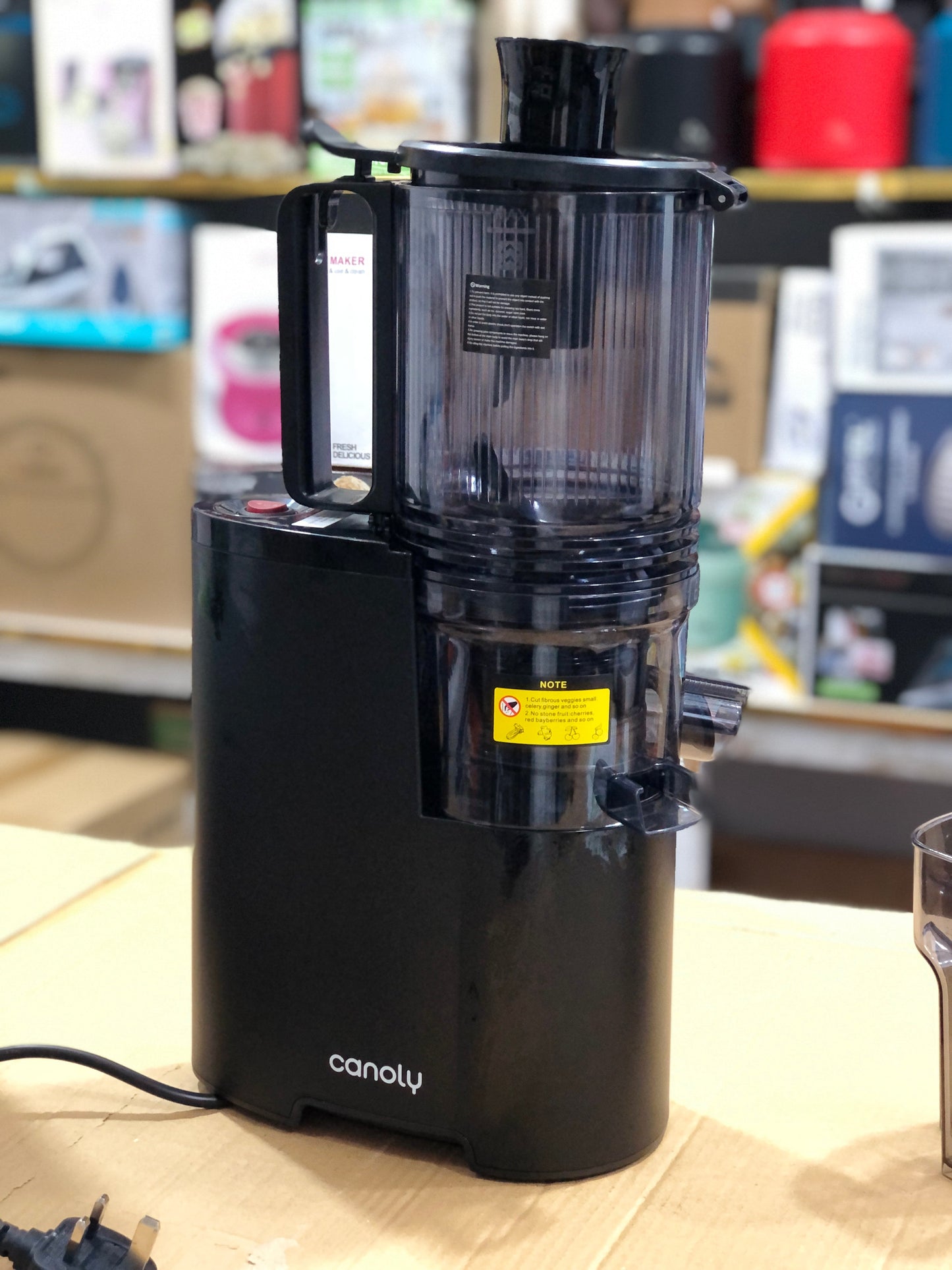 Canoly Cold Press Slow Juicer  JE-75B