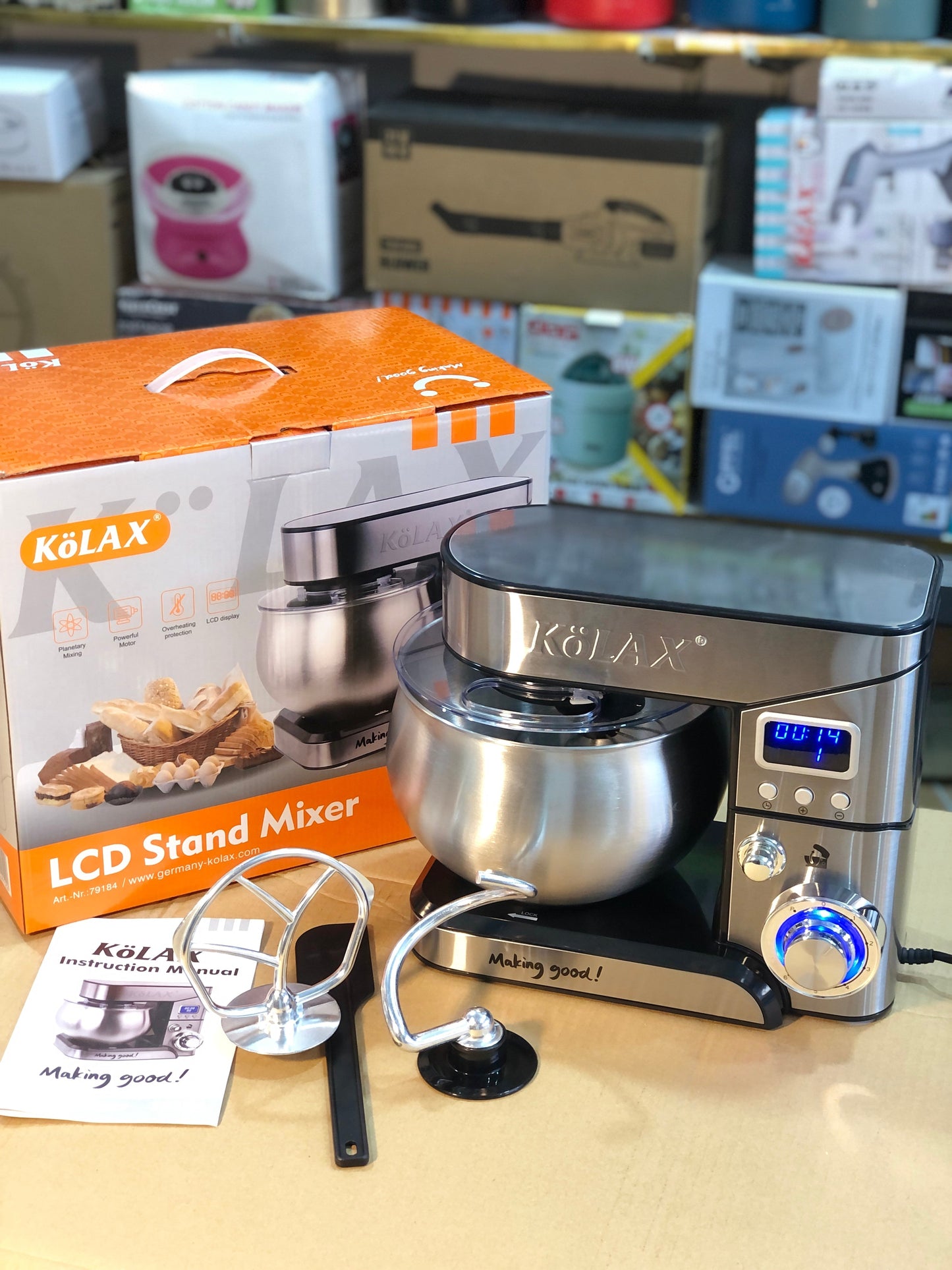 KOLAX 5L Digital Stand Mixer NR79184