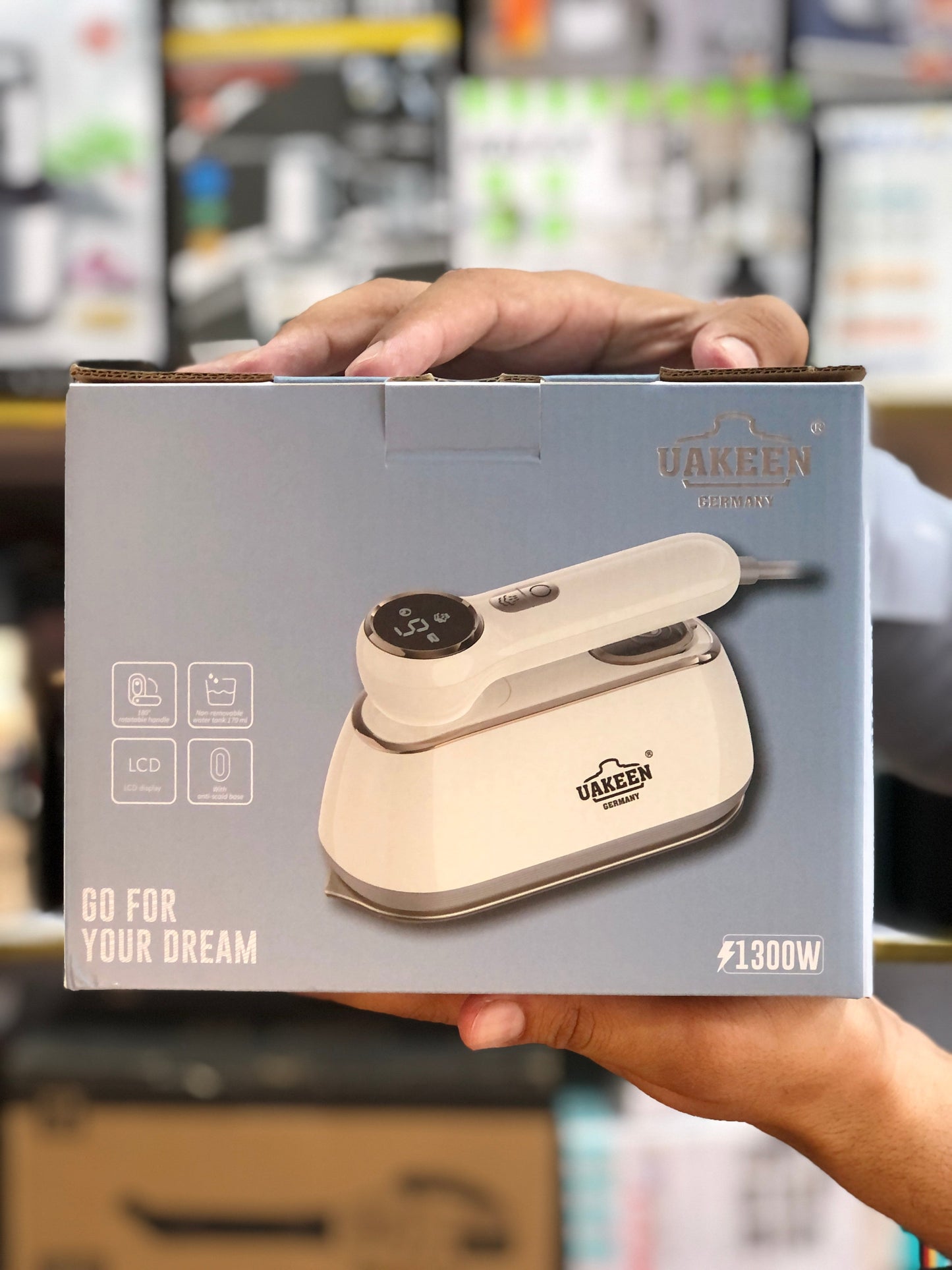 UAKEEN Digital Steam Iron Zl-828