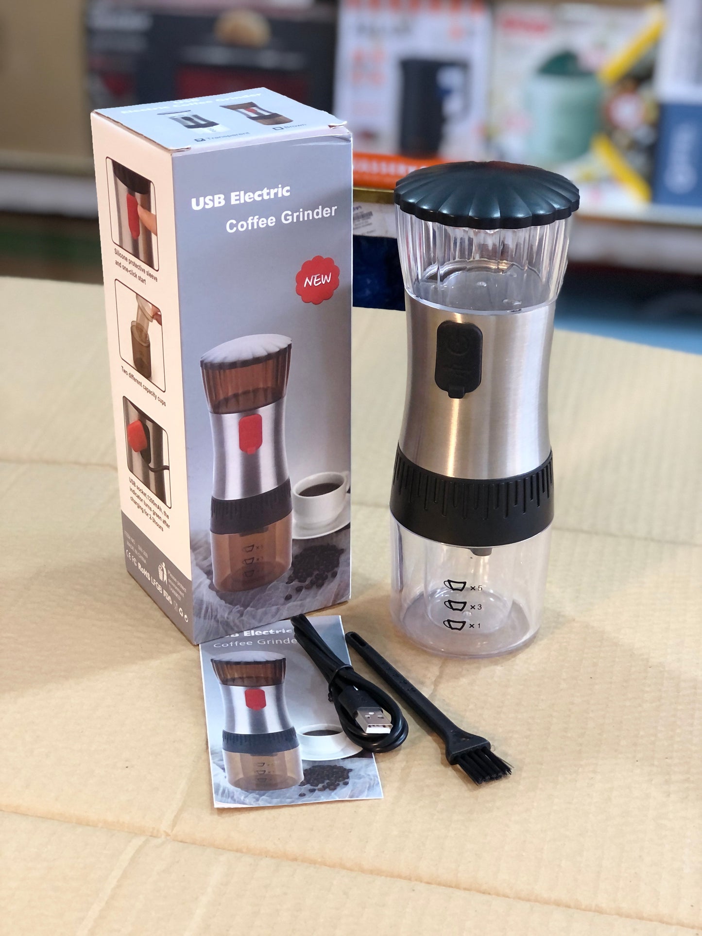 Rechargeable Electric Coffee Grinder SW-211