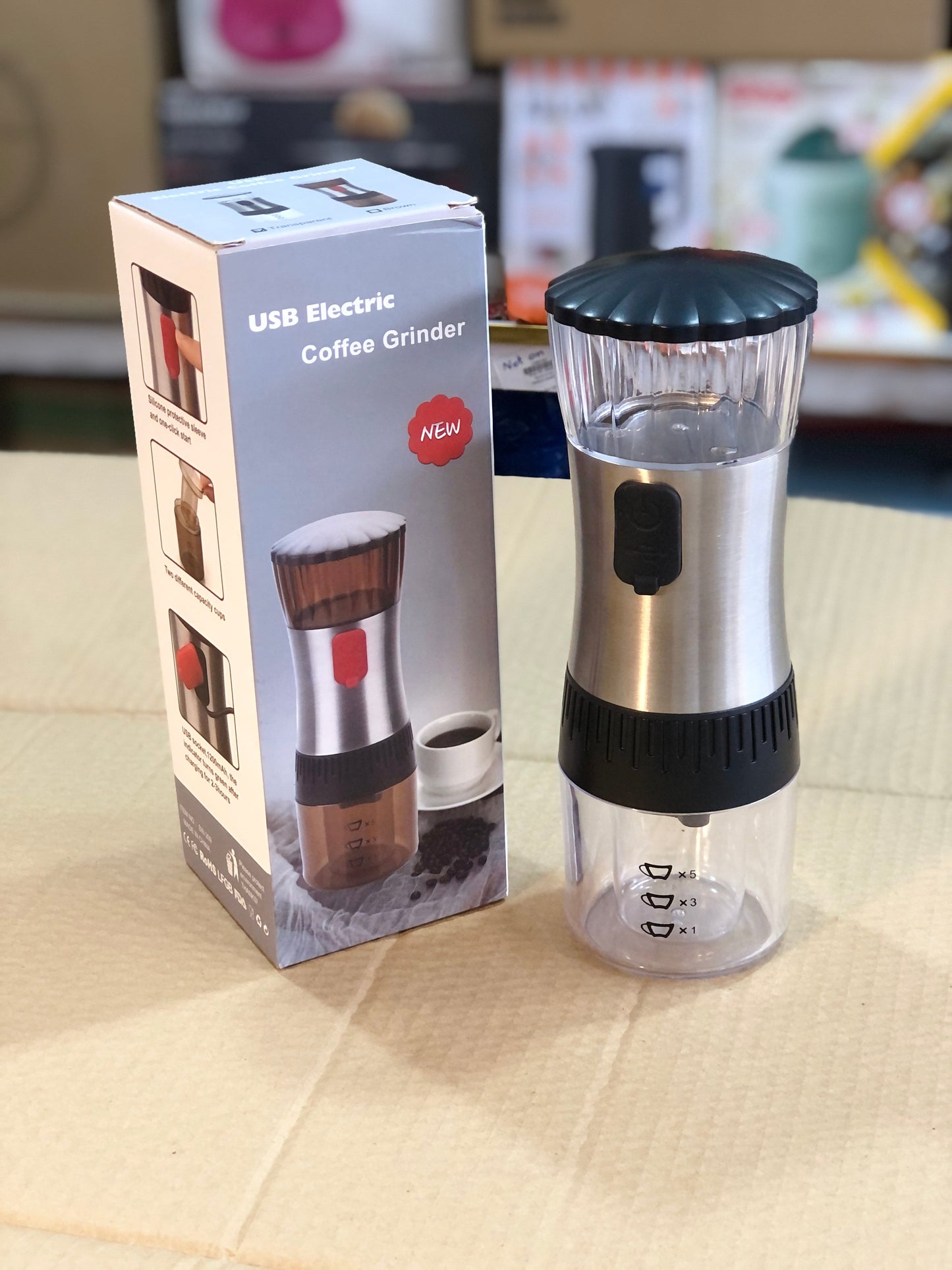 Rechargeable Electric Coffee Grinder SW-211