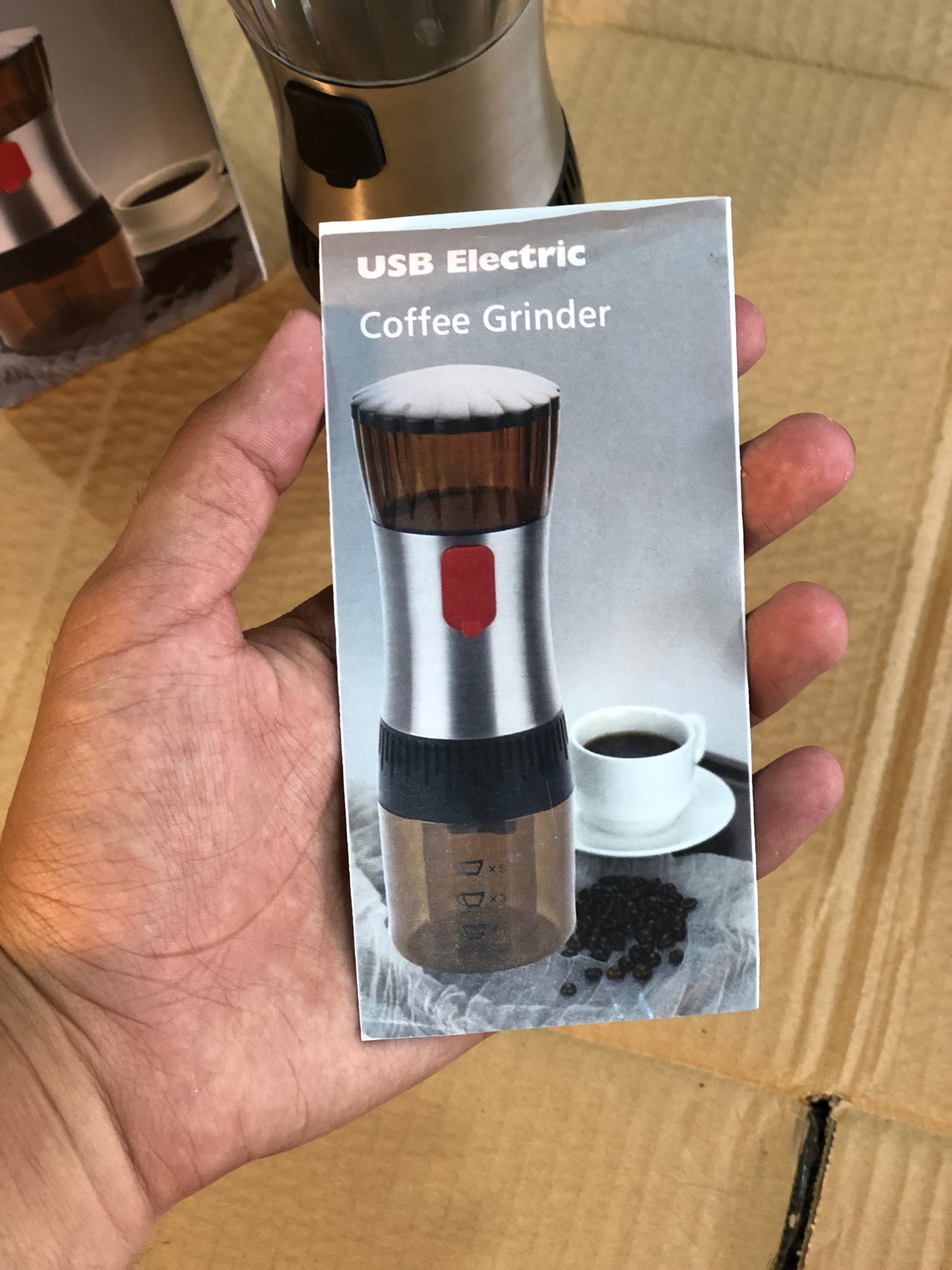 Rechargeable Electric Coffee Grinder SW-211