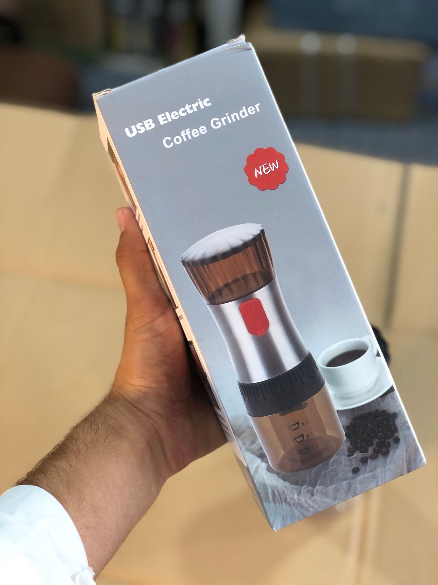 Rechargeable Electric Coffee Grinder SW-211